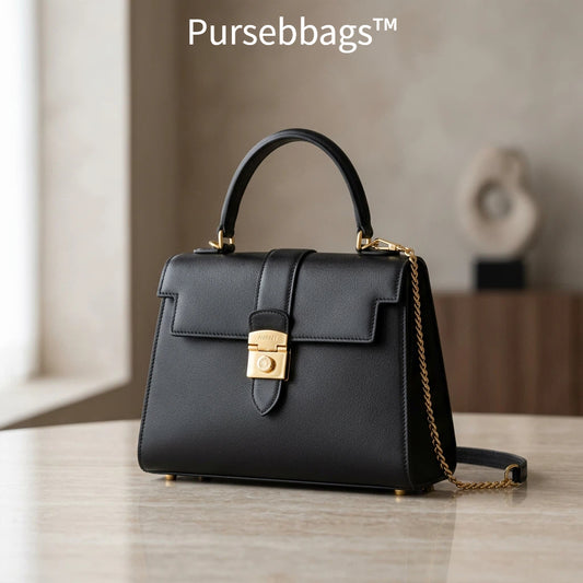 Pursebbags™ | Ava Classic Leather Handbag